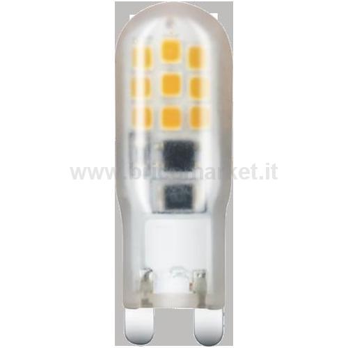 00084483 - LAMPADA LED G9 3W 3000K 350LM IN CERAMICA / PC