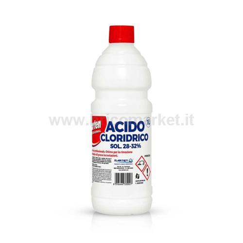 00107886 - ACIDO CLORIDRICO 28/32% 1L