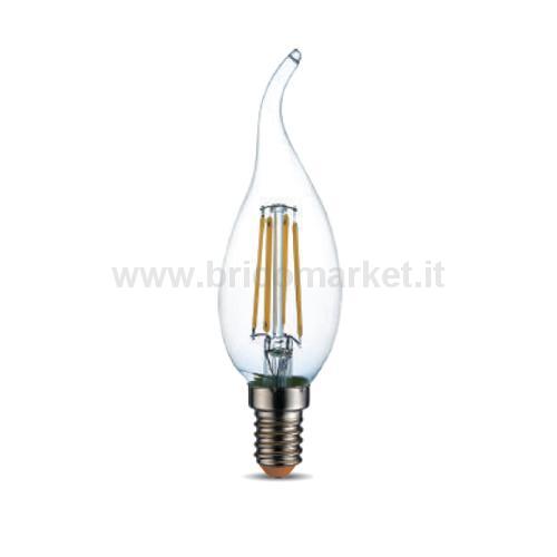 00108532 - LAMPADA LED COLPO DI VENTO FILAMENTO CT35 E14 7W 2