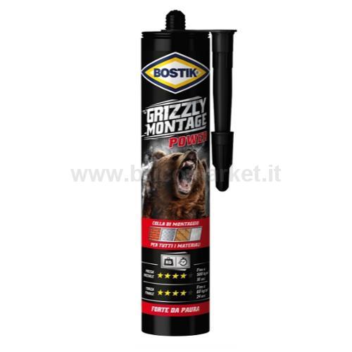 COLLA GRIZZLY MONTAGE POWER 370GR CARTUCCIA
