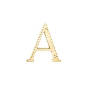 BRICO MARKET SRL | LETTERA TIPO A MM.80 OTTONE LUCIDO