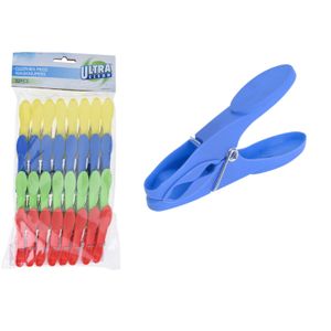 BRICO MARKET SRL 28 MOLLETTE PER BUCATO IN PLASTICA COLORATA